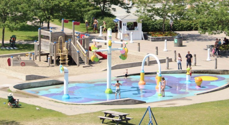 Photo of playground at Victoria Beach