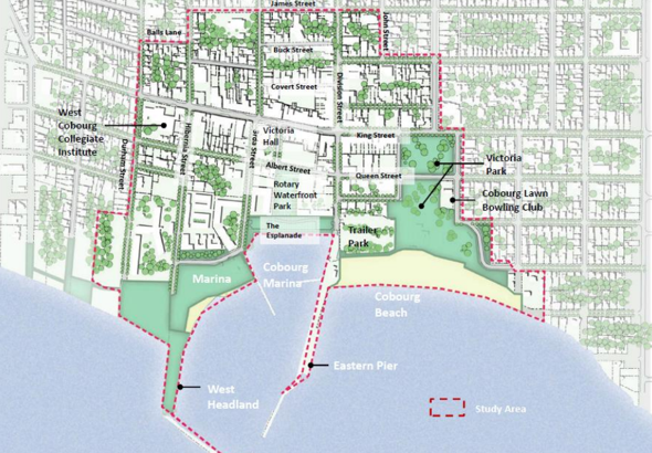 Downtown Vitalization Community Improvement Area Map