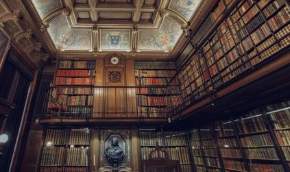 Huge beautiful library