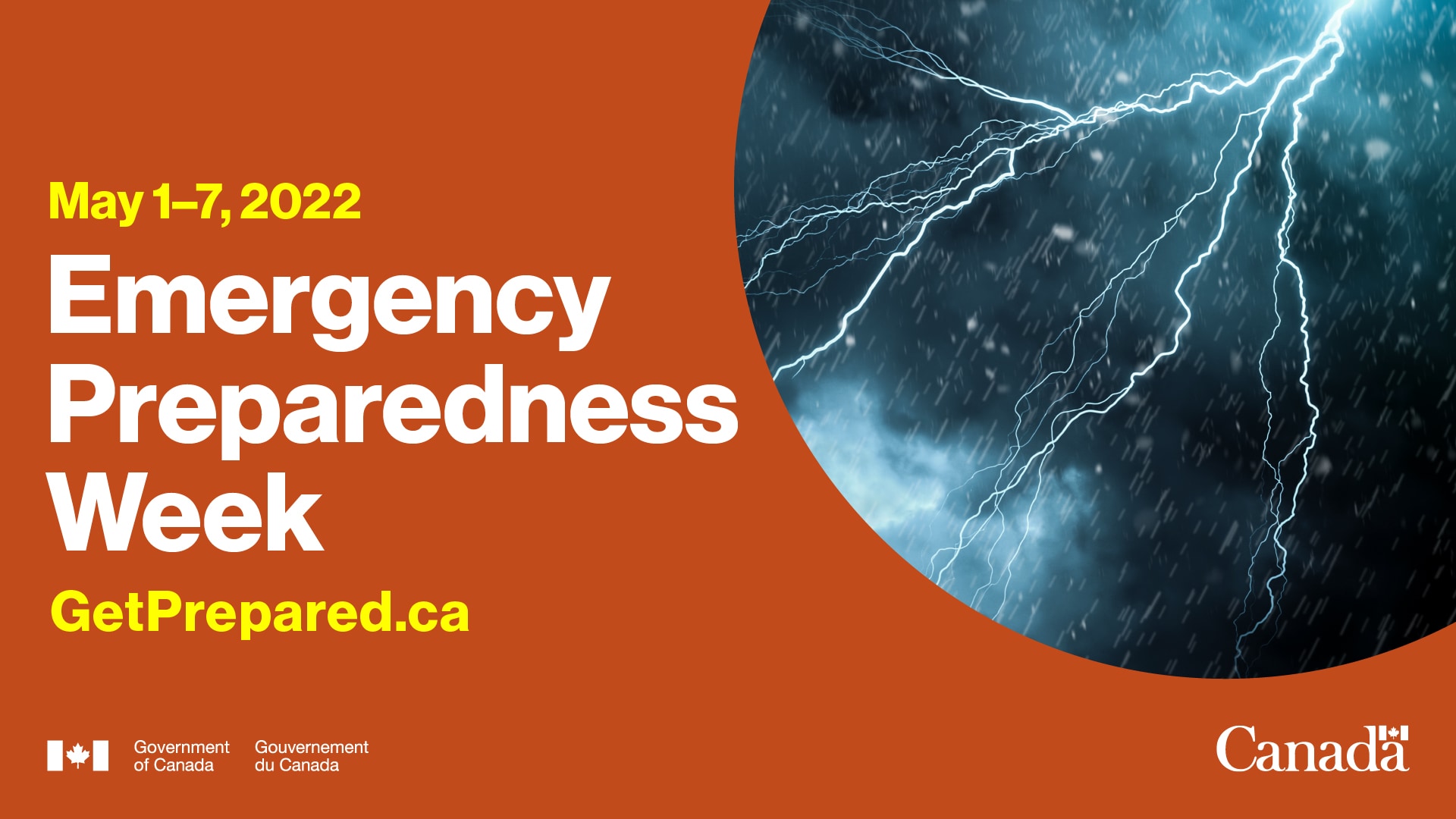 Emergency Preparedness Week Poster