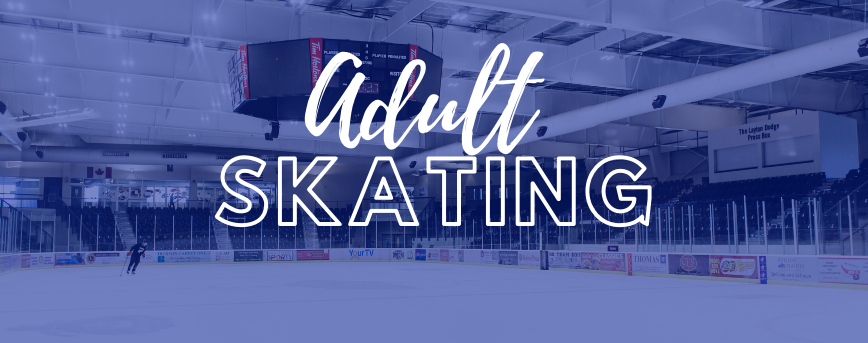 Adult Skating Sign 