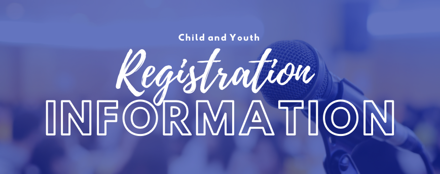 Child and Youth Registration information