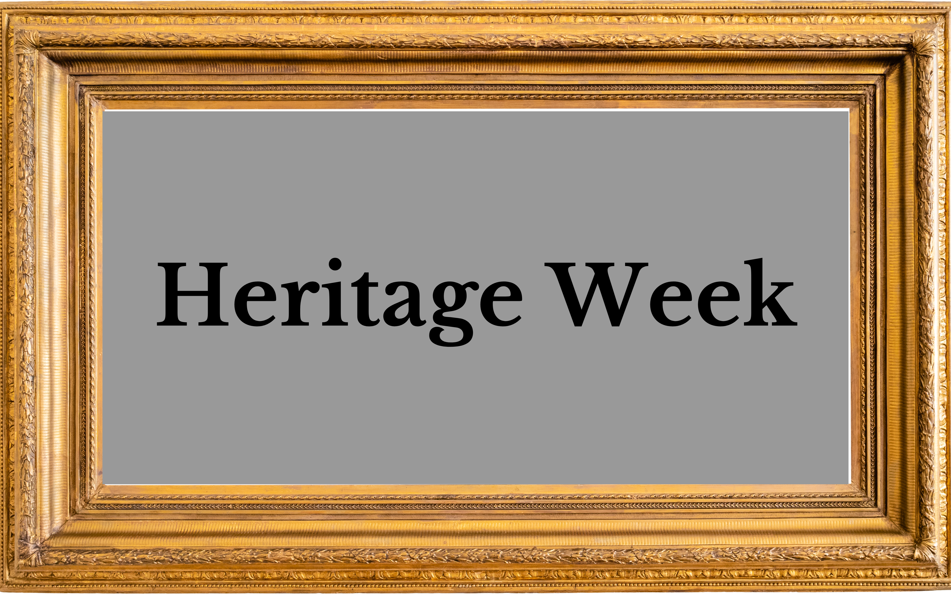 Heritage Week Banner