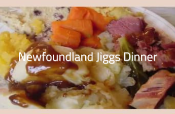 Newfoundland Jiggs Dinner