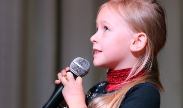 speaking at a council meeting