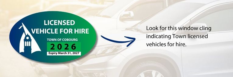 image of the window clings for licensed vehicles